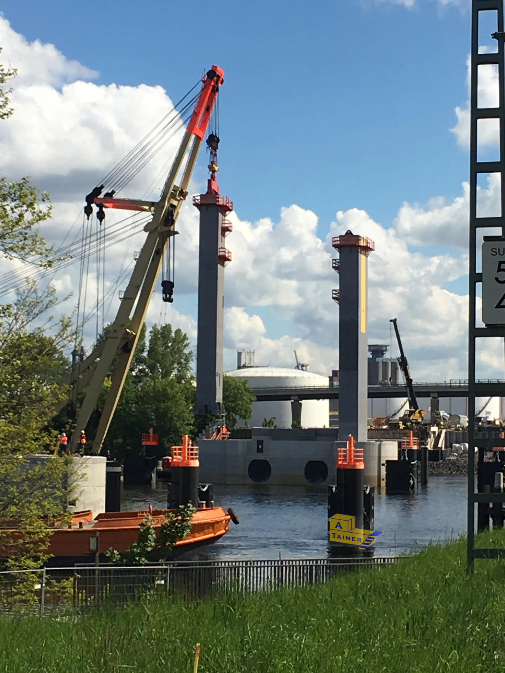 Kattwykbrücke II - Momentaufnahme