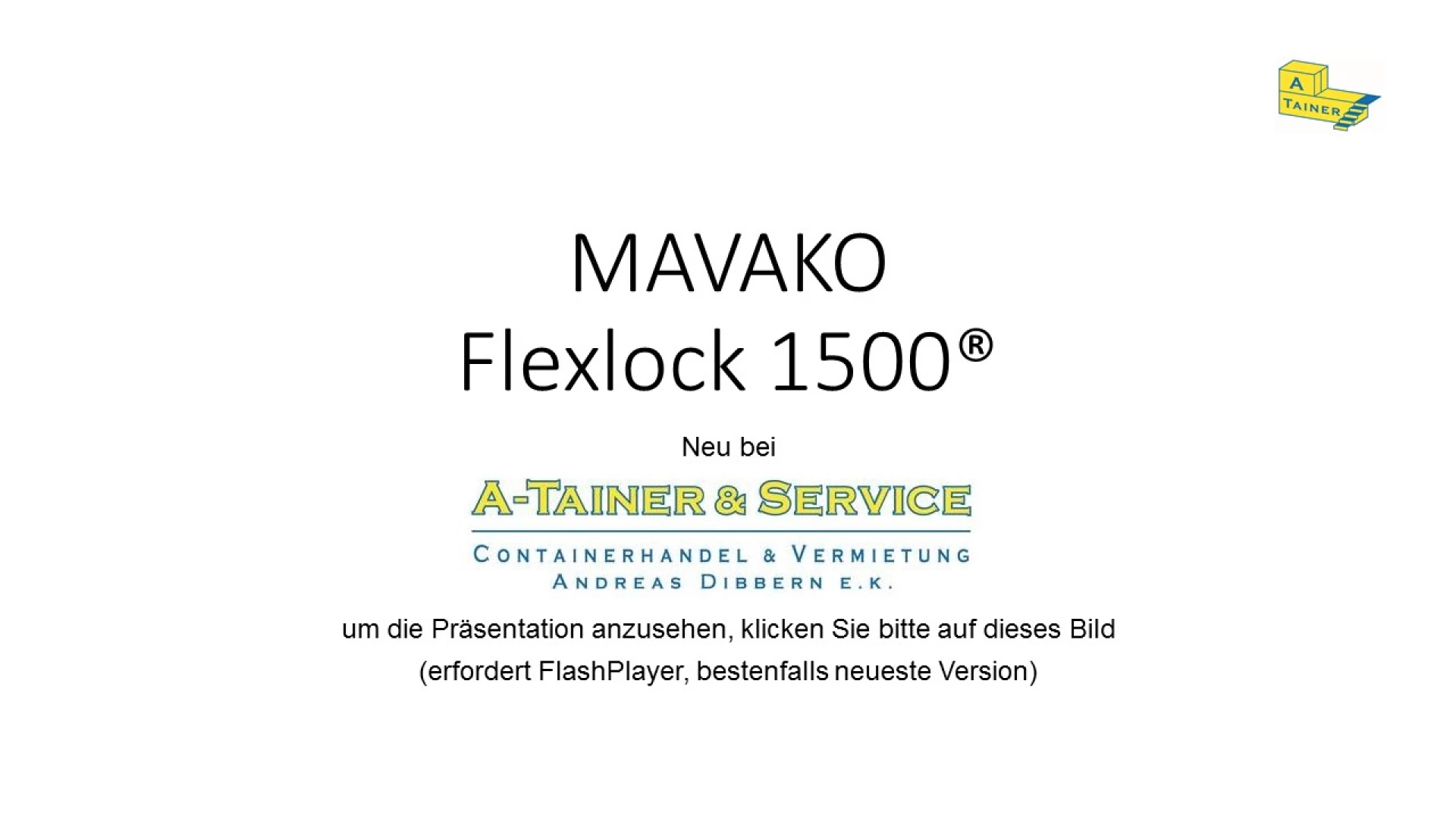 MAVAKO Flexlock 1500 Film