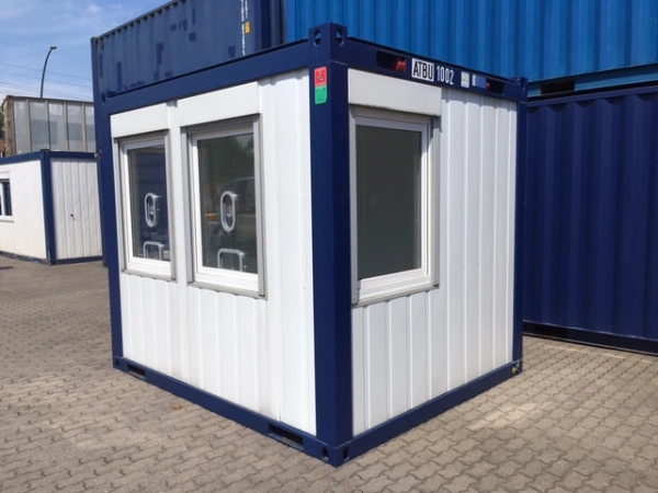 10er Kassenhäuschen Fensterseiten